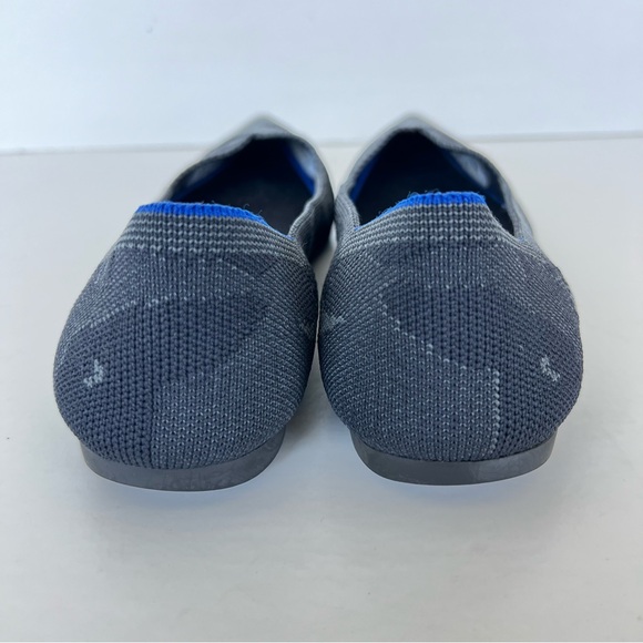 ROTHY’S The Point Gray Camouflage Print Pointed Toe Slip On Ballet Flats Sz 9.5 - Picture 7 of 13